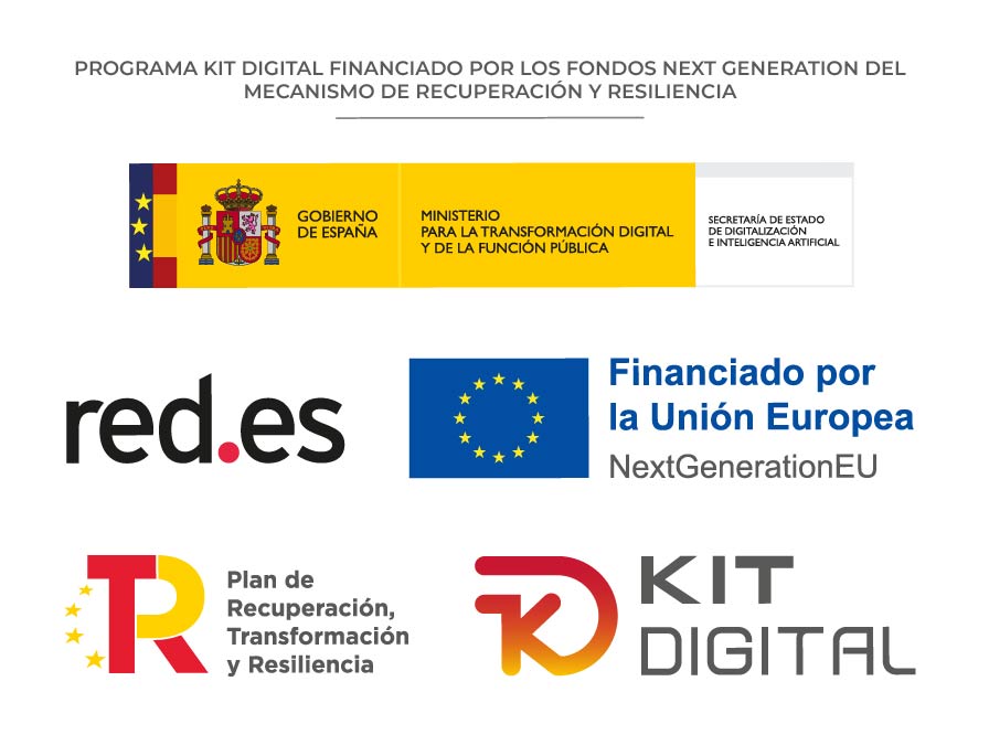 Programa Kit Digital financiado por los fondos "Next Generation"